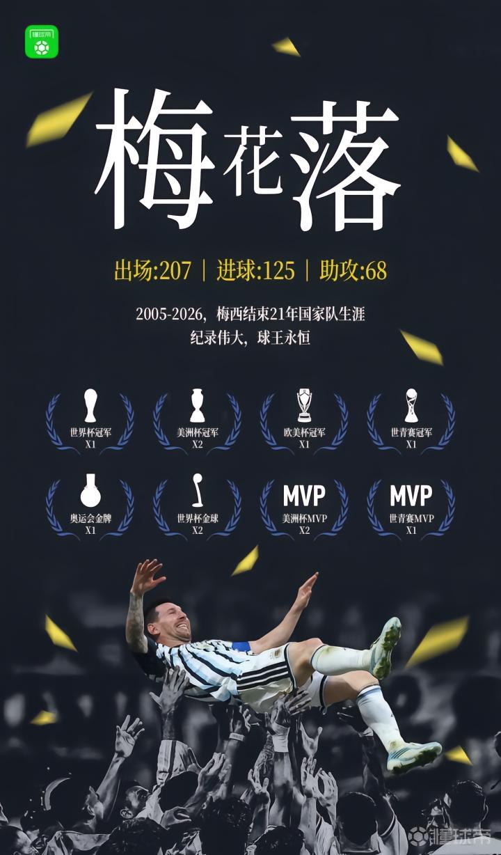 梅西的辉煌与告别